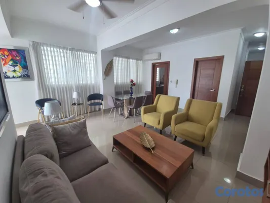 apartamentos - APARTAMENTO EN BELLA VISTA AMUEBLADO 2 NIVEL MAS T 5