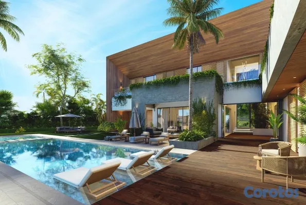 casas vacacionales y villas - villa de lujo con piscina en la exclusiva zona de cap cana República Dominicana  3