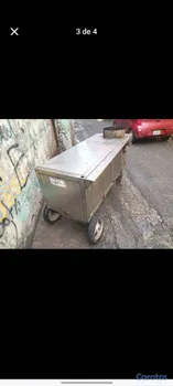 negocios en venta - Acero inoxidable Carrito de comida rápida 