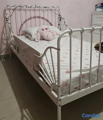 muebles y colchones - CAMA EXTENDIBLE IKEA INCLUYE TABLILLA 2