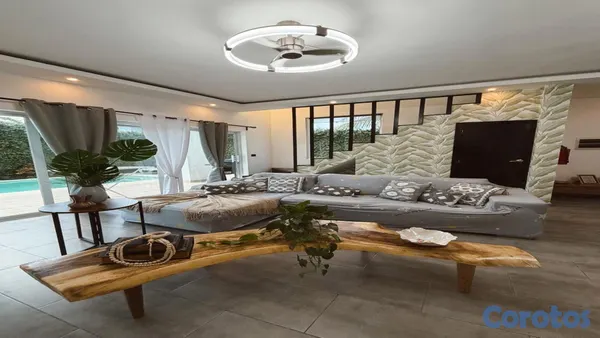 casas vacacionales y villas - Hermosa Villa de 2 Niveles con Piscina Privada• 3 Habs •Las Terrenas Samaná 4