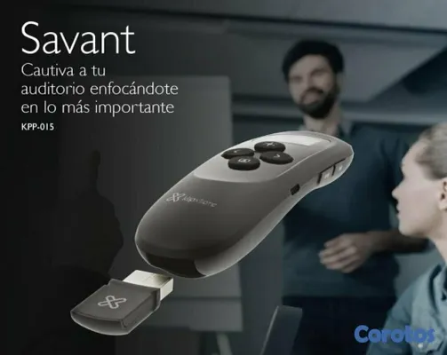 otros electronicos - CONTROL KLIPX PRESENTADOR, SAVANT, WIRELESS CON PUNTERO LASER INTEGRADO, PANTALL 2