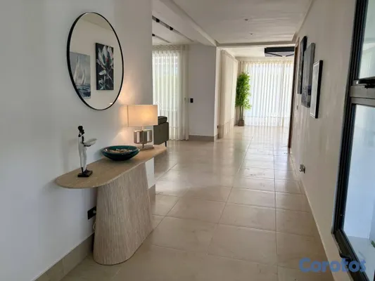 casas vacacionales y villas - Punta Cana Village: villa amueblada de 4 habitaciones con piscina 9
