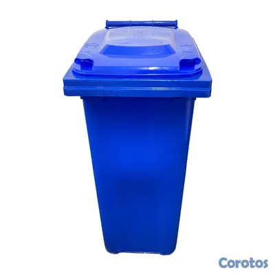 herramientas, jardines y exterior - zafacón, contenedor de basura de 240 litros unicol 2