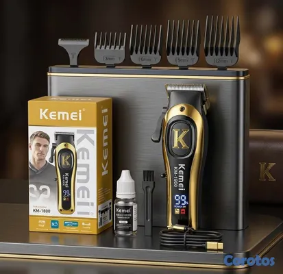 salud y belleza - Kemei KM-1800 Clipper Profesional Recargable para  3