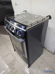 Estufa tope acero inoxidable y tapa de cristal 