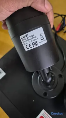 camaras y audio - Kit de Seguridad ZOSI 4 Cámaras 1080P + DVR 4 Cana 2