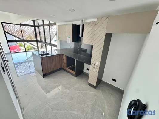 apartamentos - vendo nuevo piantini piso 8 una habitación dos baños parqueo área de lavado  2