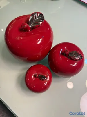 decoración y accesorios - Manzanas decorativa para comedor o cocina  3