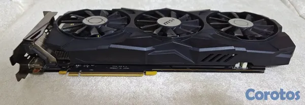 computadoras y laptops - Tarjeta de Video MSI GTX 1070 Ti DUKE 8GB (3 Fans) 9
