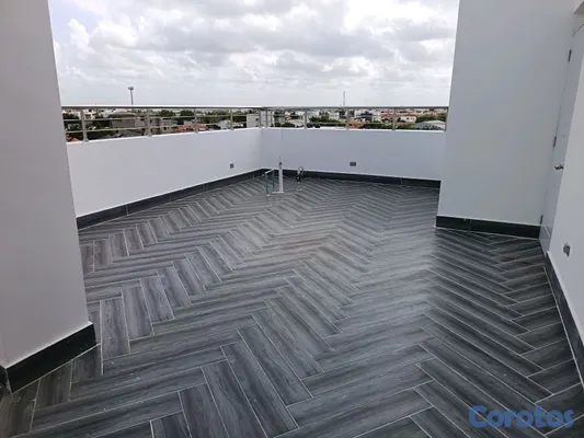 apartamentos - Apartamento Autopista De San Isidro Primer Piso De 2 Niveles 3 Hab 2 Parqueos 5