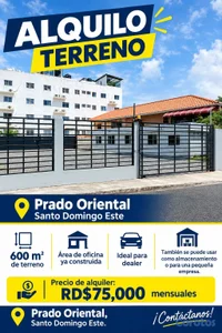 Terreno Comercial en Alquiler en Prado Oriental_ autopista de san isidro 