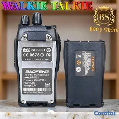 otros electronicos - WALKIE TALKIE (EL PAR) BF-777S | RADIO DE COMUNICACIÓN DE LARGO ALCANCE  4