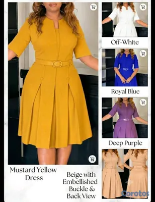 ropa para mujer - vestidos hermosos para mujer varios colores y tallas pequeñas y grandes  2