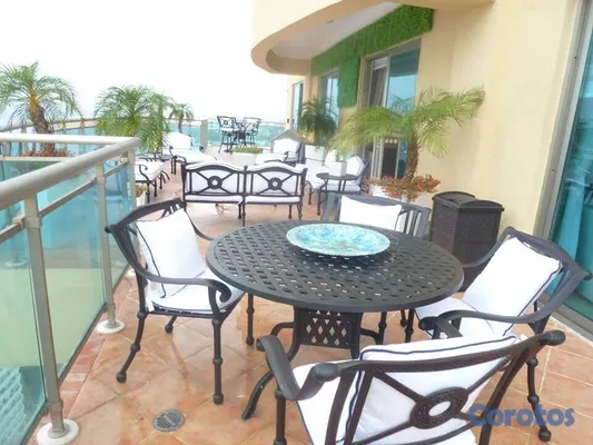 apartamentos - MALECON CENTER, VISTA AL MAR DE FRENTE  ALQUILO / VENDO APARTAMENTO AMUEBLADO 9