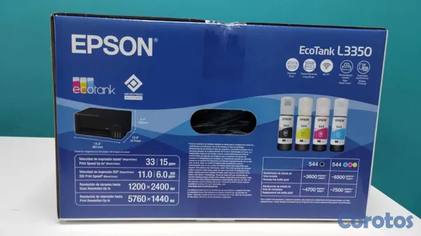 impresoras y scanners - Impresora  EPSON  Multifuncional inalámbrica Ecota 5