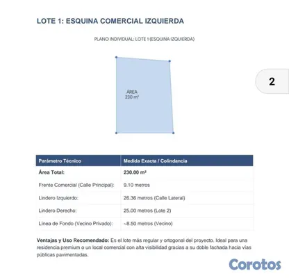 solares y terrenos - SOLARES EN VENTA DESDE 690 METROS A 230 METROS CUA 7