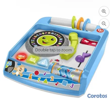 juguetes - Fisher-Price Laugh & Learn Remix Tocadiscos, juguete de aprendizaje electrónico  2