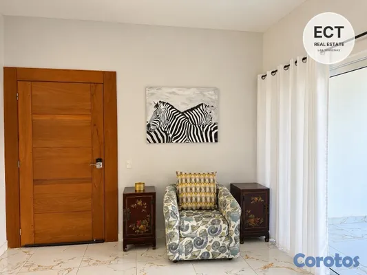 apartamentos - Apartamento 2 hab. con jardín en Playa Bonita, Las Terrenas — amueblado 6