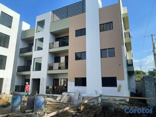 apartamentos - Apartamento en proyecto cerrado frente al  área ve 9