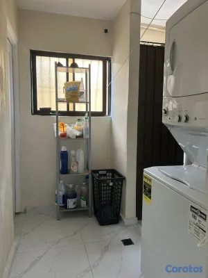 apartamentos - Apartamento amueblado 118 m², 2 hab., remodelado, balcón,RD$9.975 MM 10