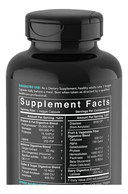 Salud y Equipamiento Médico - Enzimas Digestivas Sports Research 2