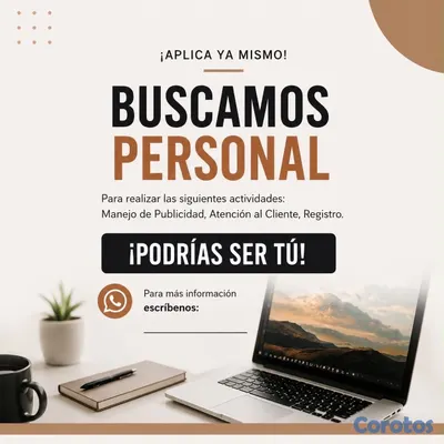 servicios profesionales -  si estás interesado en ser parte de nuestro equipo, escríbenos al WhatsApp 2