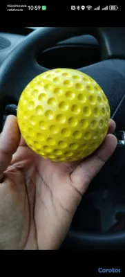 Artículos Deportivos - Pelota de goma de hoyitos  3