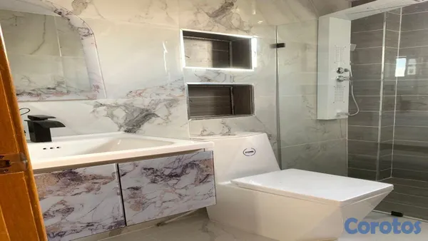 apartamentos - Venta de apartamento 3er nivel con terraza privada autopista de san isidro 5