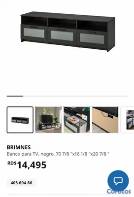 muebles y colchones - Vendo Mueble de TV de Ikea  4