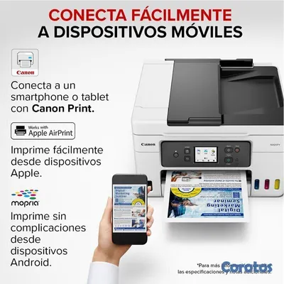 impresoras y scanners - MULTIFUNCIONAL CANON MAXIFY GX4010, INALÁMBRICA 4 EN 1 (IMPRESIÓN, COPIADO, ESCA 3