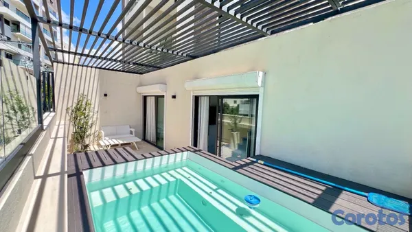 apartamentos - En Serralles completamente amueblado en venta con Jacuzzi en Terraza Privada  6