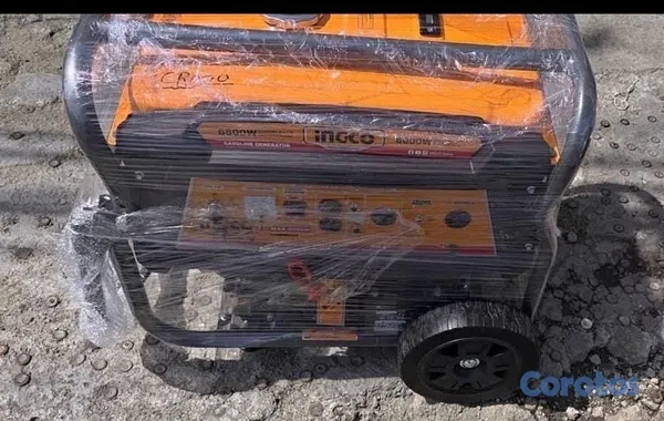 accesorios para electronica - Planta eléctrica 6.5KW gasolina 4 tiempo con encendido eléctrico 110 220V 2