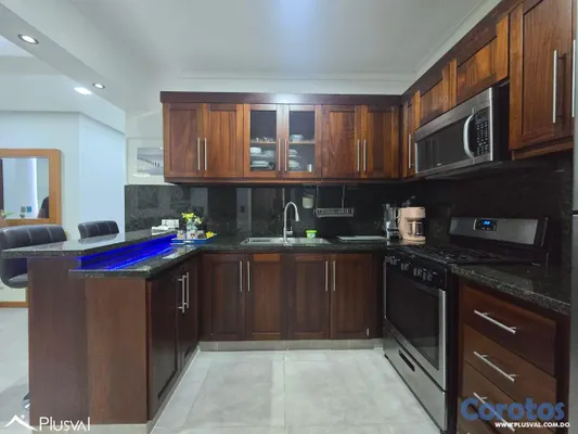 apartamentos - Apartamento en Venta Amueblado, Moderno y con Balcón Privado 4