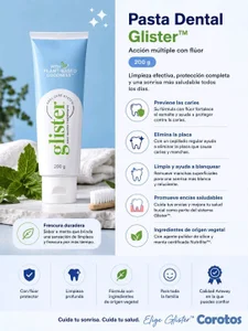 🦷✨ Pasta Dental Glister™ 200g