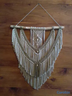 decoración y accesorios - Paneles o tapices en macrame 3