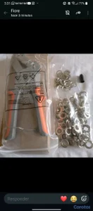 remachadora de ojaletes metálicos. Estado:100%Nuevo
