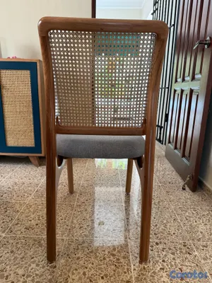 muebles y colchones - 2 Hermosas sillas de madera y pajilla (NUEVAS) 8