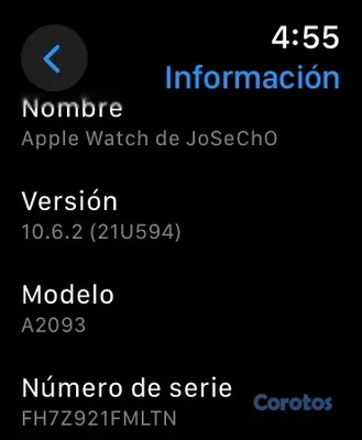 otros electronicos - Apple Watch 5 Grande 44MM 10