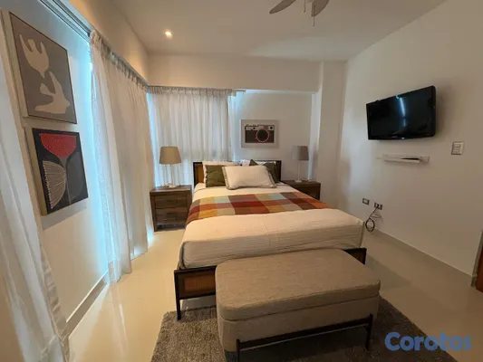 apartamentos - Alquilo Apto 1 HB amueblado en Gazcue 7