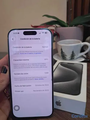 celulares y tabletas - VENDO EQUIPO IPHONE 15PRO - POR CAMBIO DE TEGNOLOG 5