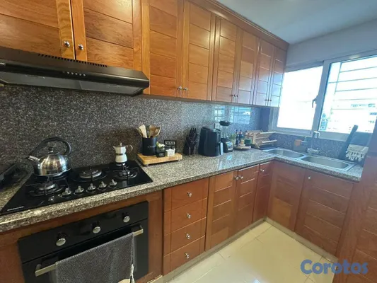 apartamentos - En Alquiler Apartamento amueblado en Evaristo Morales 9