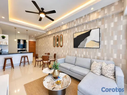 apartamentos - Alquiler | Moderno apartamento amueblado en Bella  9