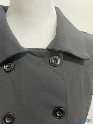ropa para mujer -  conjunto vintage retroparte superior/blusa negra para mujer + falda corta 4