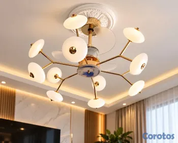 decoración y accesorios - LAMPARA ABANICO DE TECHO ELEGANTE*

▪️CON CONTROL REMOTO

▪️CAMBIO DE LUZ
