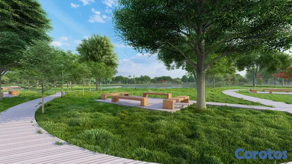 solares y terrenos - Invierte en tu Solar Dentro Residencial c/Laguna Natural, Sendero y Area Social  2
