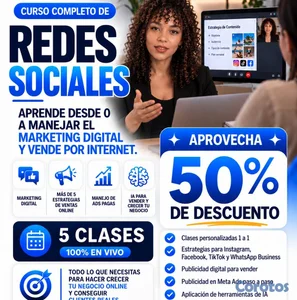 📱DOMINA LAS VENTAS POR REDES SOCIALES | CLASES PERSONALIZADAS VIRTUALES EN VIVO