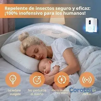 herramientas, jardines y exterior - 🪳🔥 ¡REPELENTE ULTRASÓNICO DE PLAGAS! Ratones + Cucarachas + etc Para Hogar 🏠 6