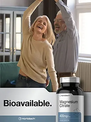 Salud y Equipamiento Médico - Citrato De Magnesio 400 Mg 200 Cap Horbaach 5