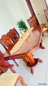 Comedor en Caoba 